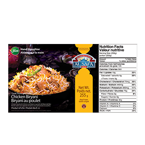 al safa biryani au poulet