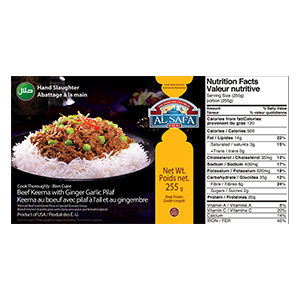 al safa boeuf keema