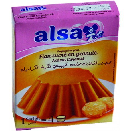alsa flan arome caramel