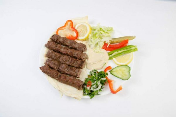 assiette kabab