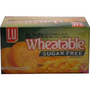 biscuits lu wheatable – sans sucre