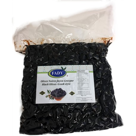olives noire façon grecque 5 kg